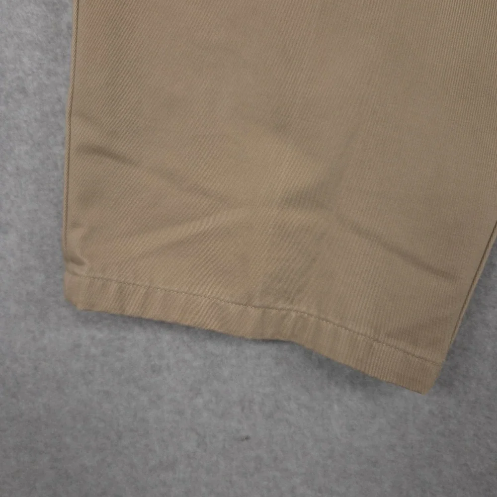 Dockers D3 Mens 38x29 Beige Khaki Flat Front Casual Chino Pants School